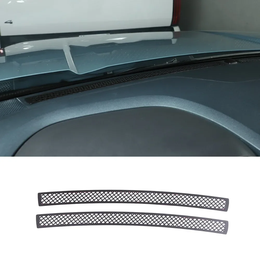 

Car Dashboard Air Outlet Mesh Cover For Ford Maverick 2022 Car Styling Stainless Steel Anti-blocking Car Accessories