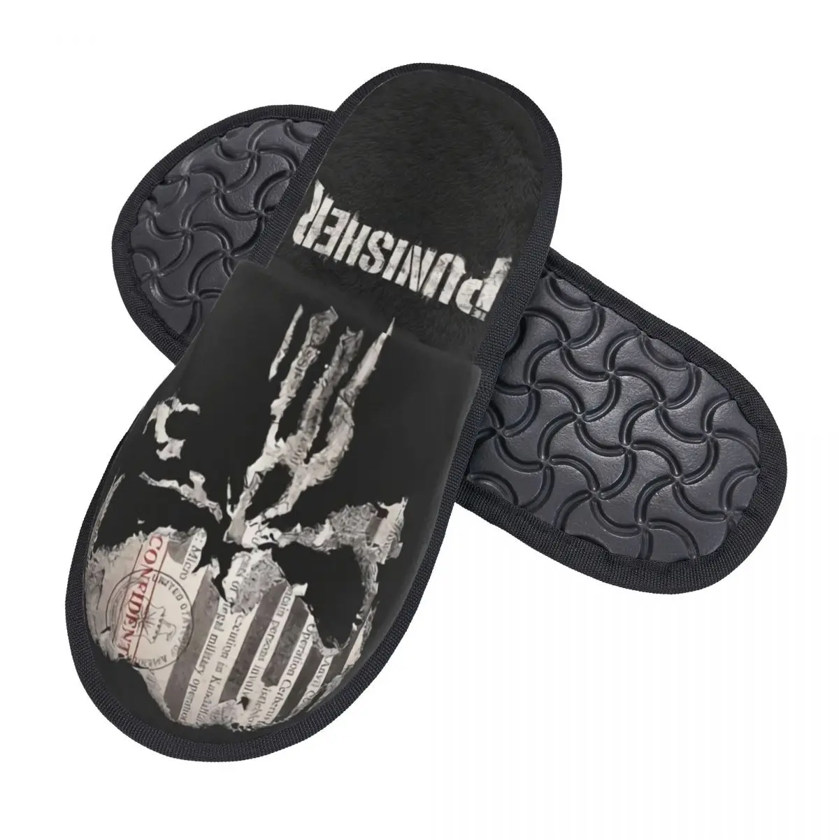 Sandal wanita Memory Foam lembut hangat, sandal rumah