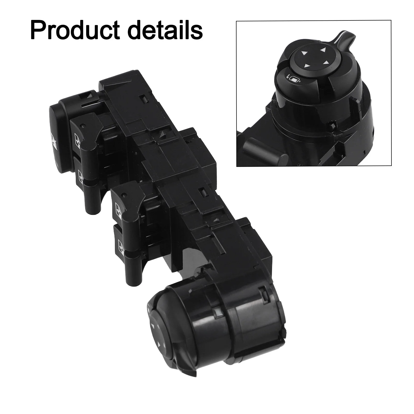 

Switch Installation Compatible 156106392 Anti-corrosion Materials Easy Installation Process Automotive Power Window Switch