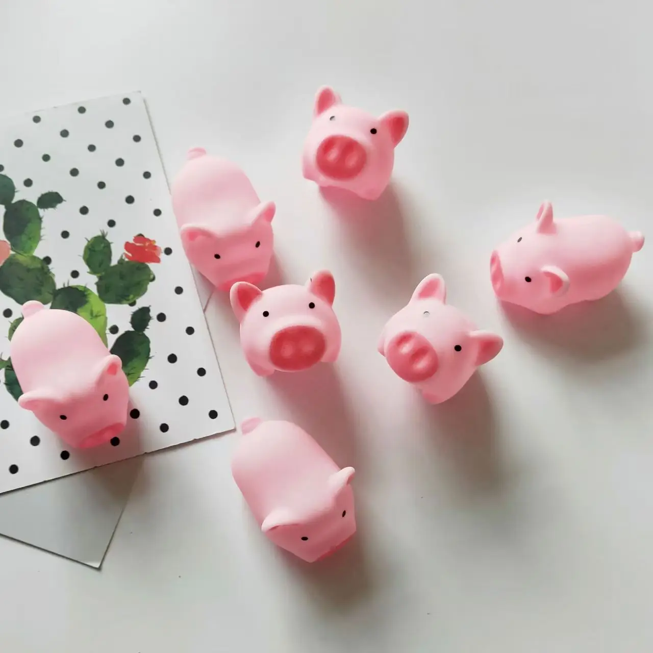 Children Adult Pressure Squeeze Eyes Dragon Green Insect Pet Pink Pig Pinch Exhaust To Relieve Emotional Toys