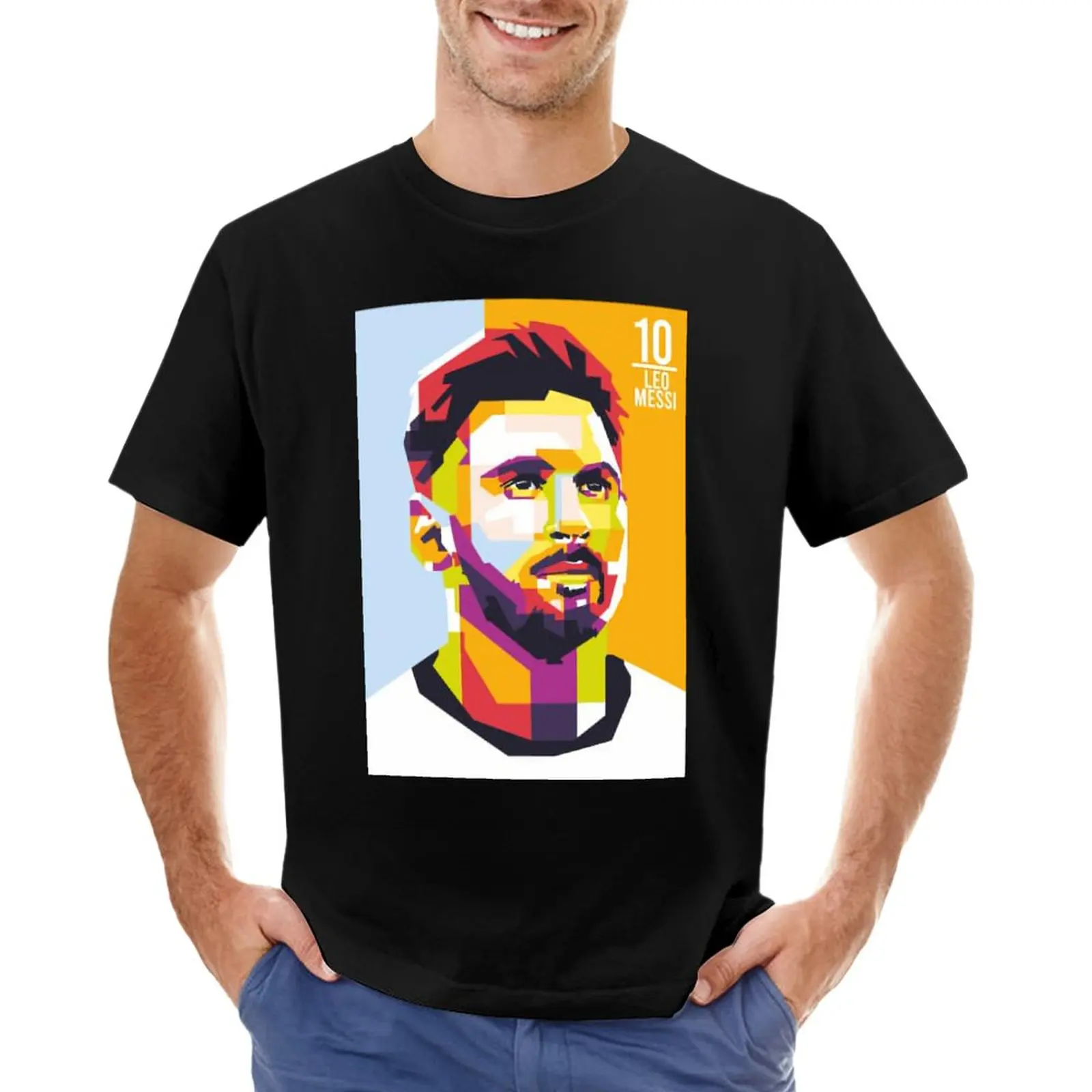 CELEBRAÇÃO-Lionel e Andrés e Messi e Argentina No.10 Caricatura de CABRA, 31 Camisetas, High Grade Funny Campaign Fitness, EUA Tamanho