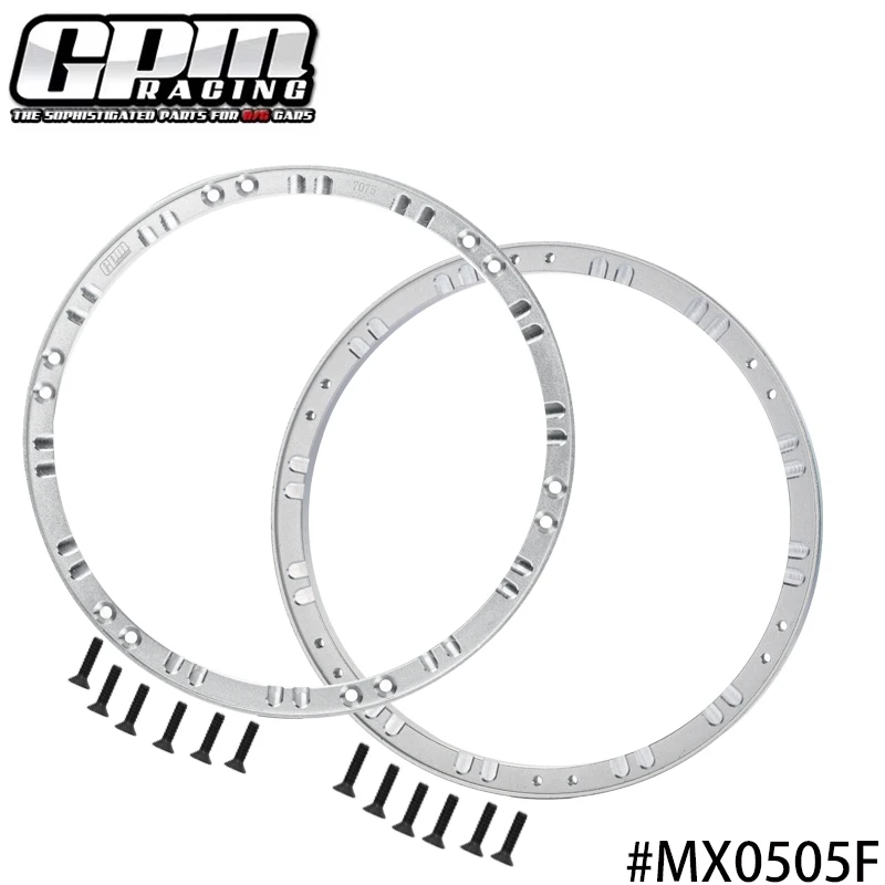 GPM Alloy 7075 Voor-/Achterwielversterkingsringen Set voor LOSI 1/4 Promoto MX Motorfiets -LOS06000