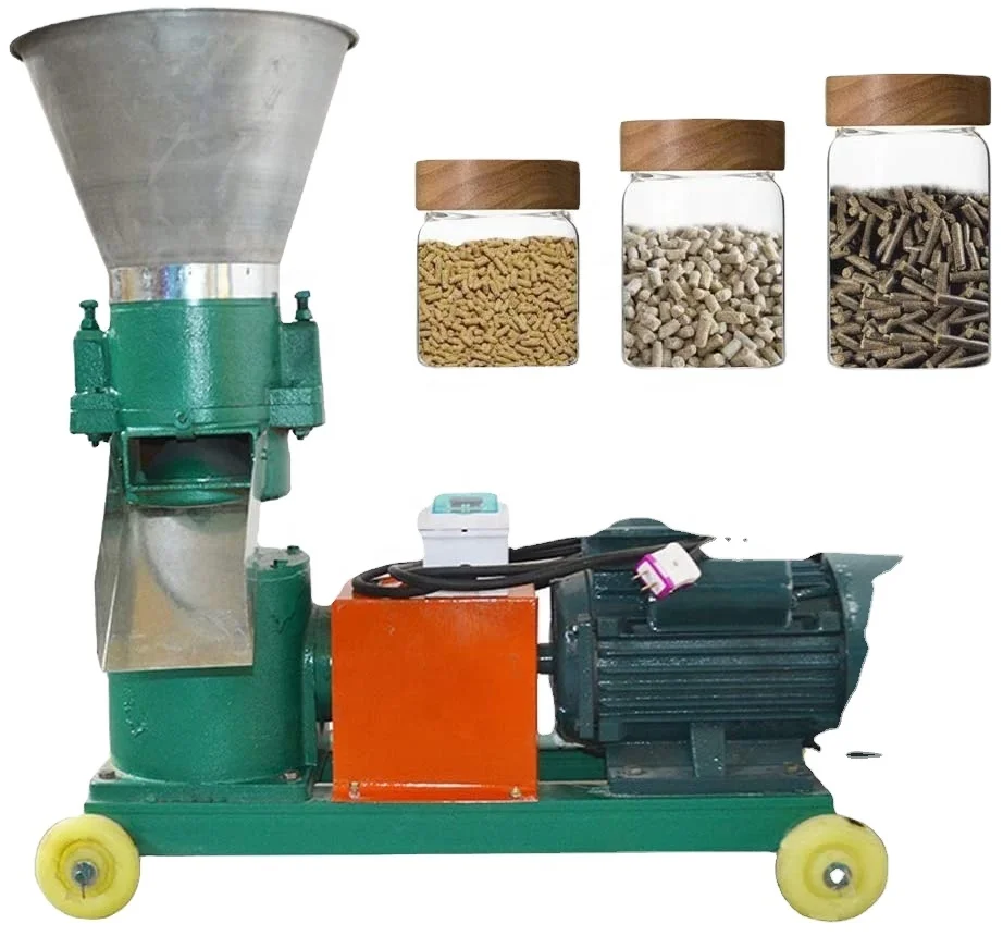 Hot Cattle Feed Processing  Poultry  Mini Feed Pellet Machine