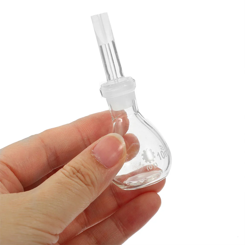 Reagent Storage Bottle Glass Bottles Density Laboratory Liquid Pycnometer with Stopper