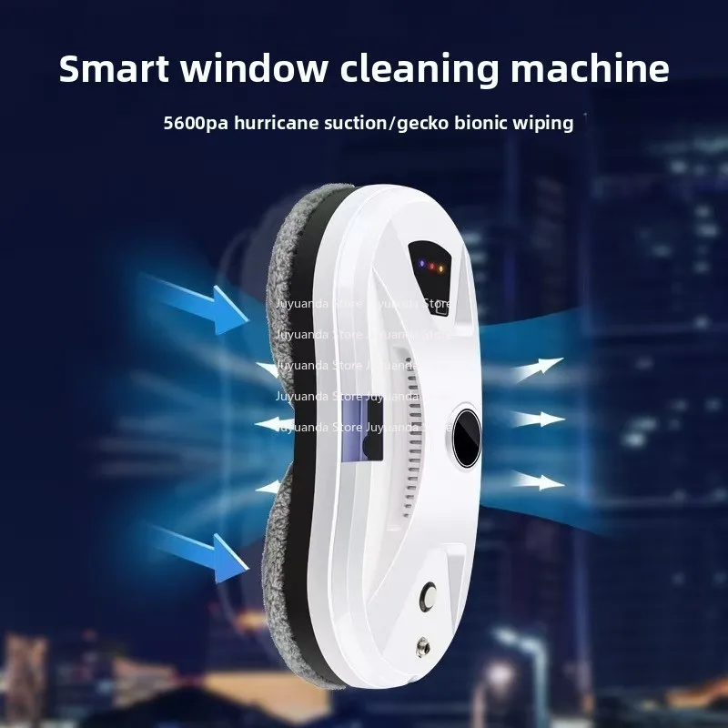 Window Cleaning Electric Small Outdoor Wet and Dry Dual-purpose Ultra-thin Double-layer Double-sided Window Cleaner Spray Water
