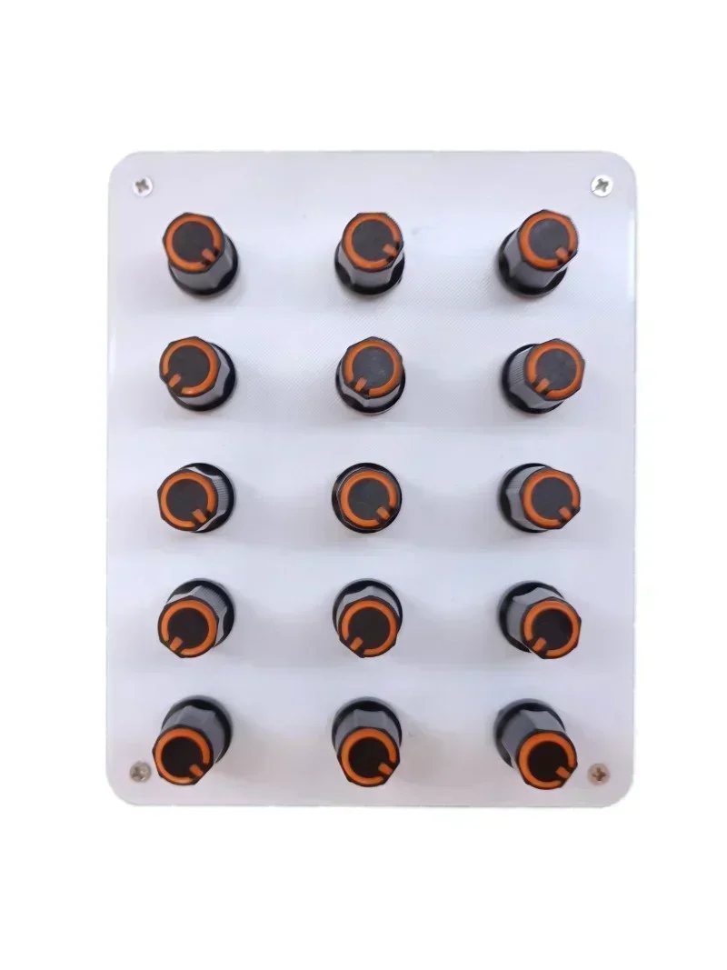 15 Knob Knobs Custom CC Information Volume USB-C Interface Music Host Software MIDI Controller