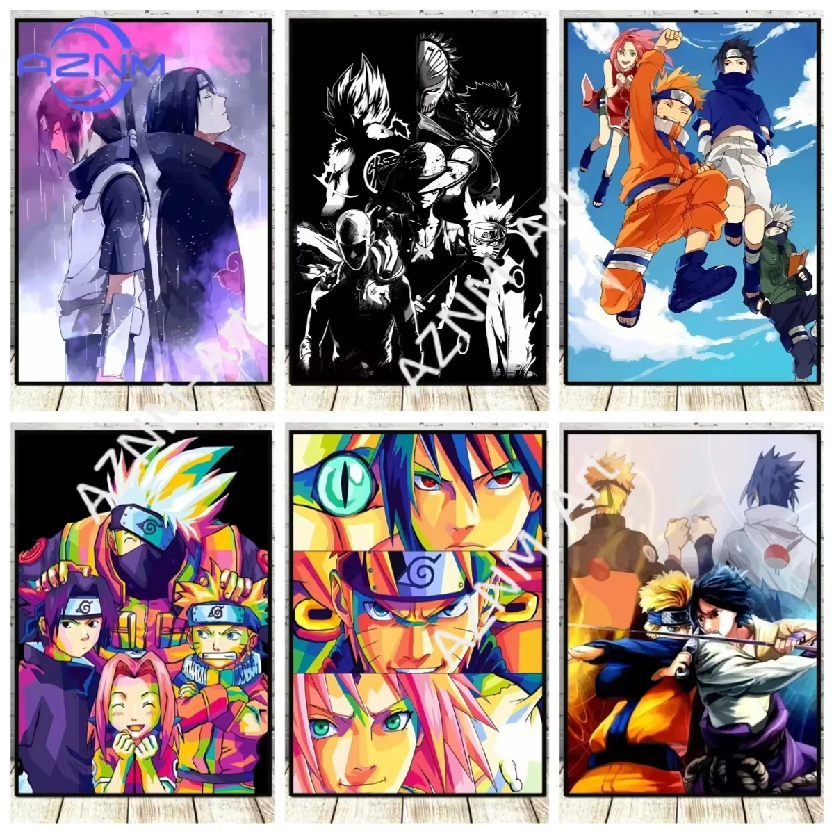 Malen nach Zahlen Set NARUTO Uchiha Sasuke Bilder als Heimdekoration, Weihnachtsgeschenke für Bar, Wohnzimmer, Dekoration, Geschenk