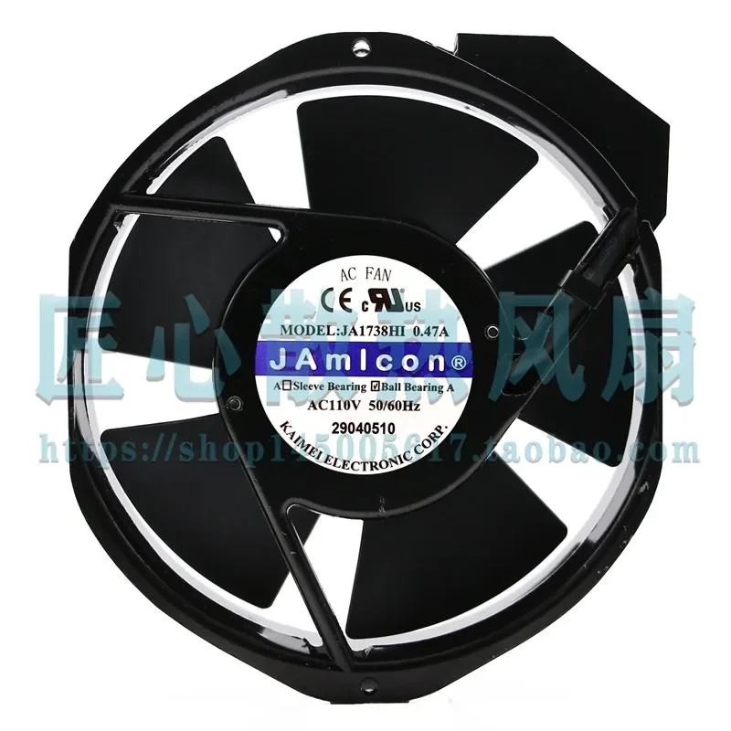 Original JAMICON Fan JA1738H1/H2 for Aluminum Frame 17238 Cooling Fan 110V 0.47A 220V