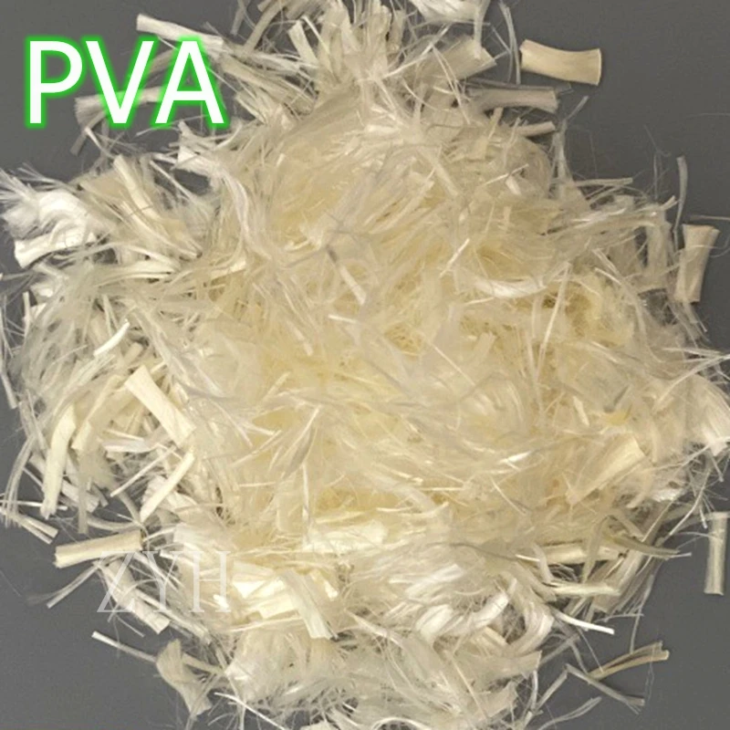 High Performance Concrete Fibres Polyvinyl Alcohol Fiber High Strong High Model PVA Fiber 3/6/9/12/18mm Cement  for Concrete