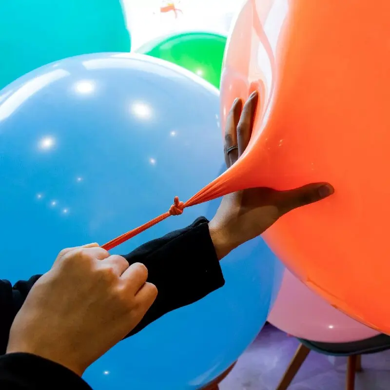 1 Packung 36 Zoll große Latexballons Helium aufblasbare Luftballons Hochzeit Geburtstag Party große Luftballons Outdoor-Event-Dekoration – Detail 2