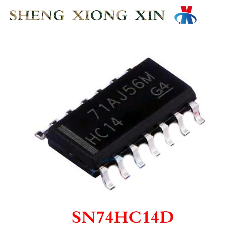 10pcs/Lot 100% New SN74HC14DR SN74HC00D SN74HC02D SN74HC04D SN74HC08D SN74HC14D SOP-14 Converter Chip HC14 HC00 HC02 HC04 HC08