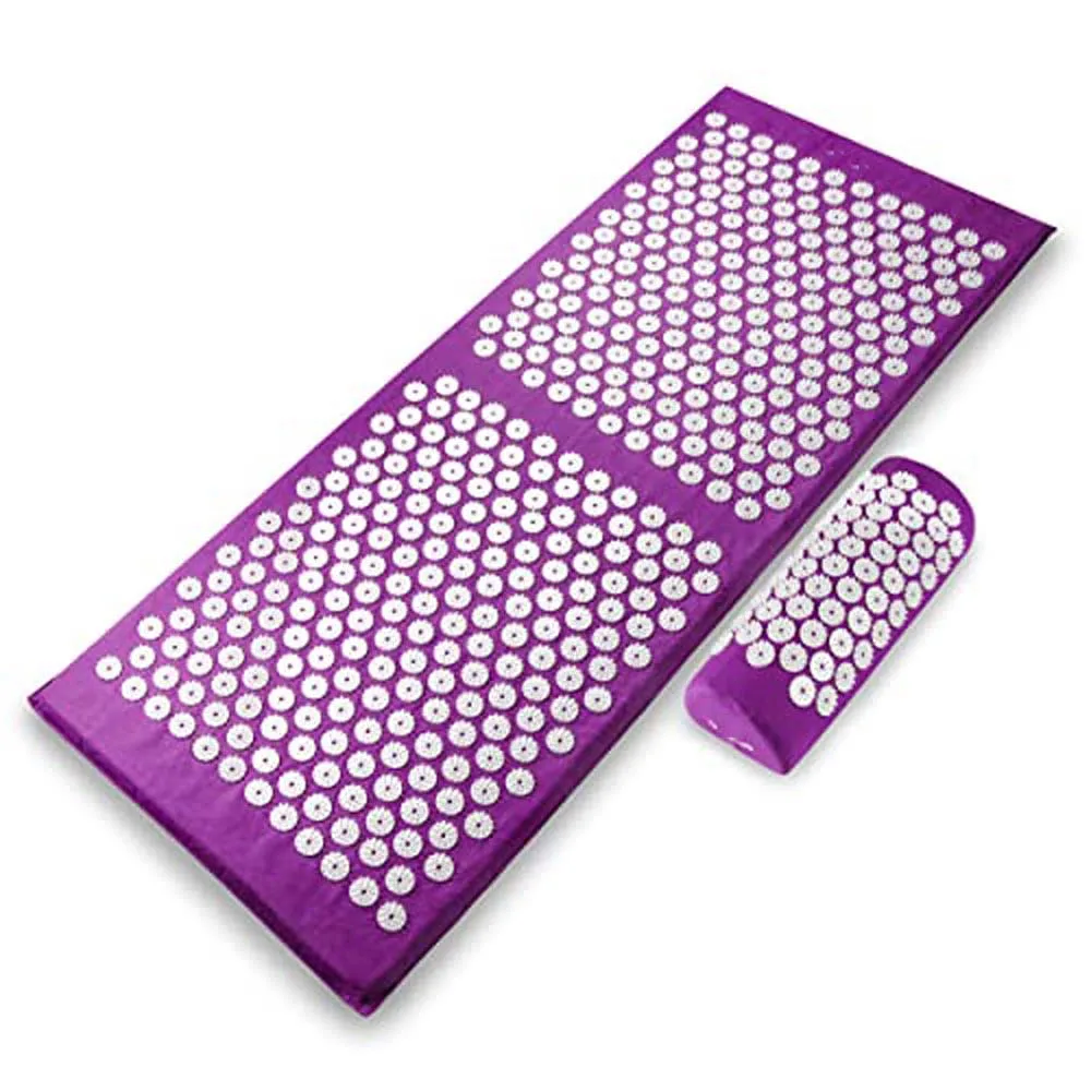 Long Size Acupressure Massage Mat, Multi‑Purpose Yoga Meditation Cushion, Foot Back Head Acupoint Stimulation Pad