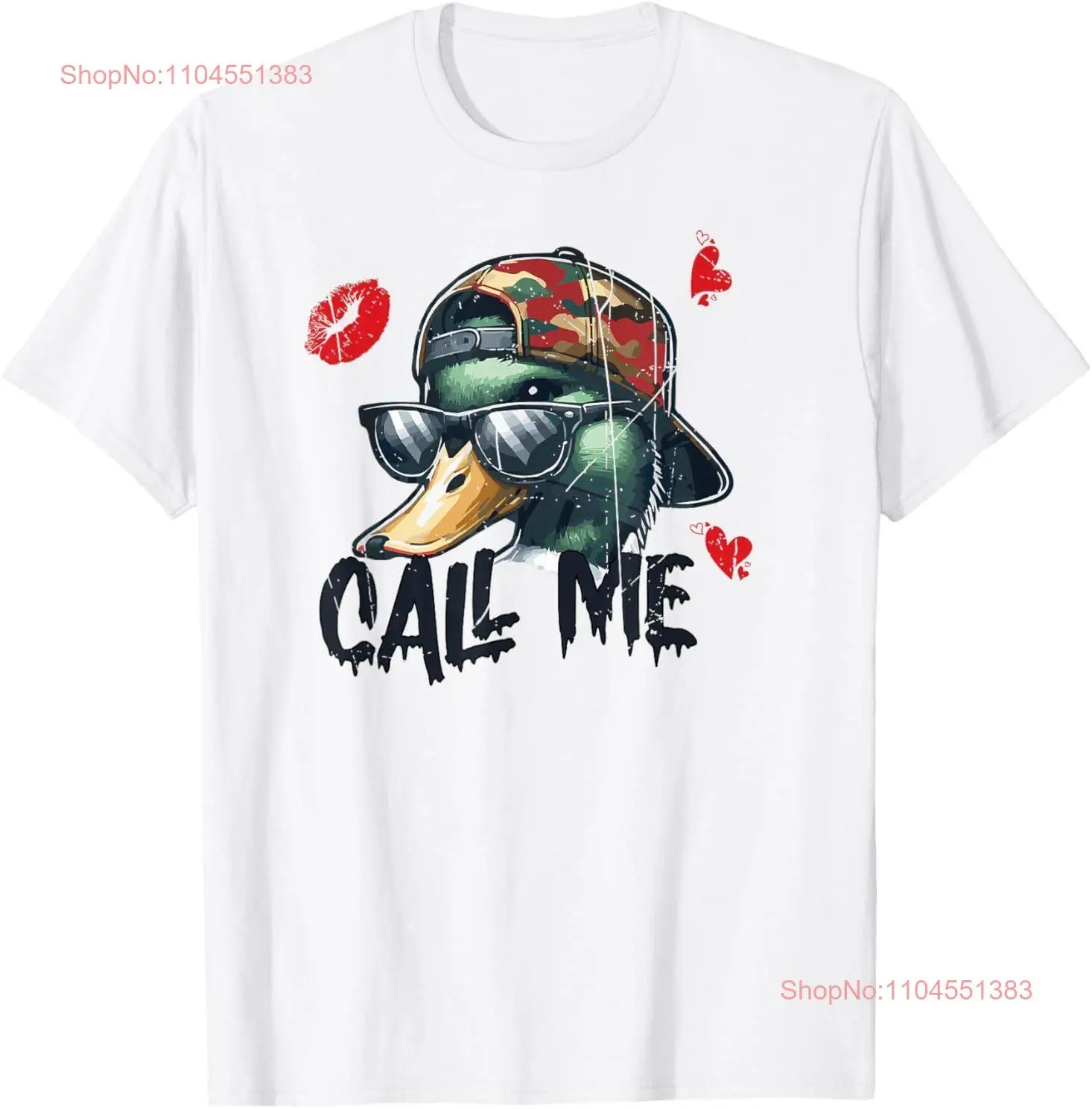 

Футболка Call Me Duck Hunting на День святого Валентина