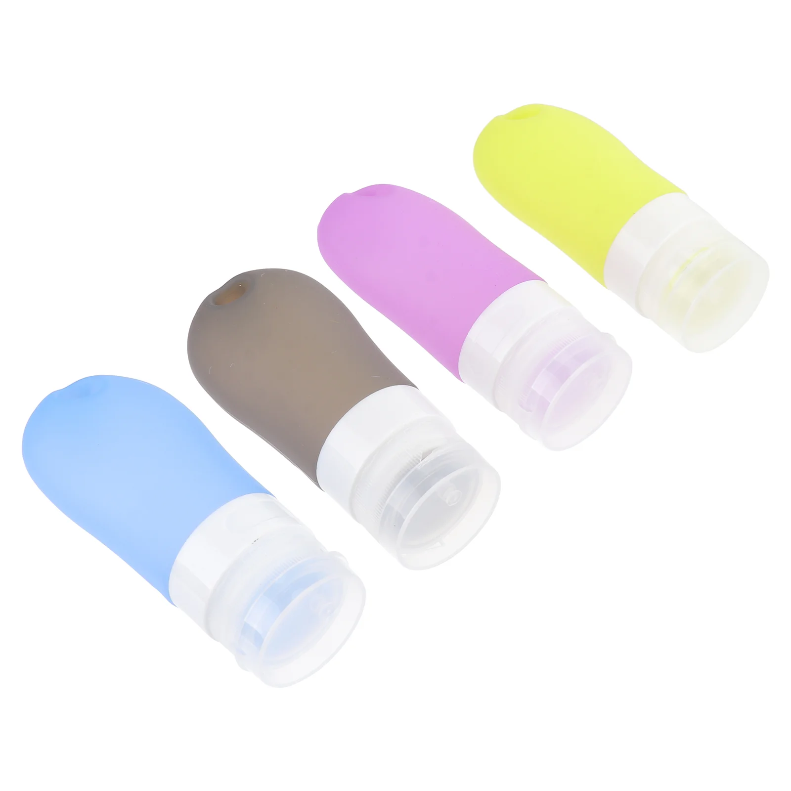 

4 Pcs Travel Bottle Dispensing Subpackaging Emulsion Shampoo Bottles Dispense Empty