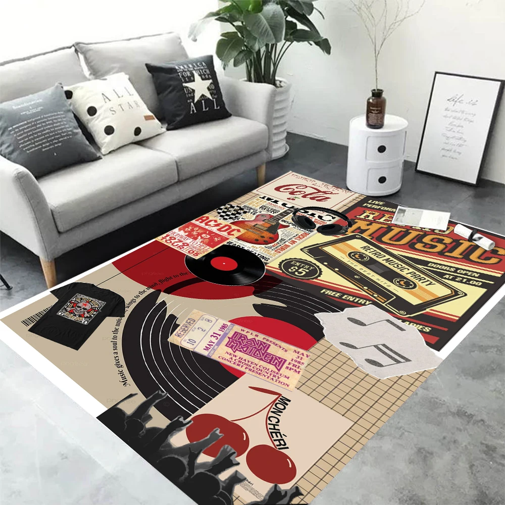 Route 66 Printing Living Room Carpet Kids Room Carpet Kitchen Carpet Floor Carpet Modern Entrance Carpet Home Bathroom Carpet