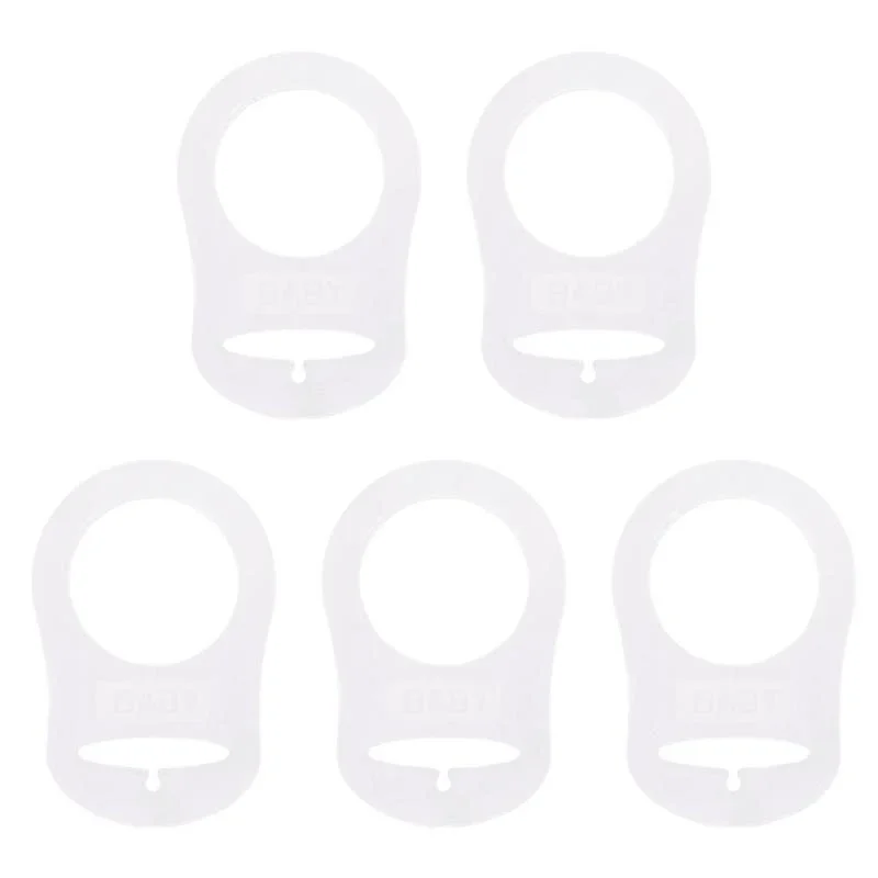 

J15U 5 шт. держатель для соски-пустышки, зажим для адаптера, кольцевая кнопка, адаптер для соски