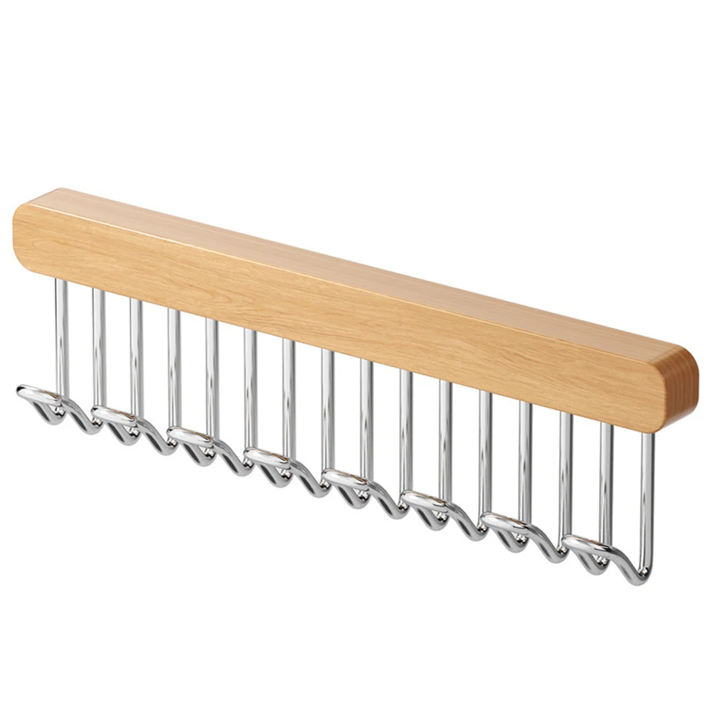 

A Smart Choice For Home Organization Sturdy valet rods Featuring an Innovative Hook Design to Securely Hold Clothes
