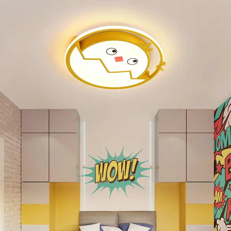 

Simple and Fashionable Led Lights Boy Bedroom Creative Cartoon Lighting Chicken Girl Princess Room Children's Room Ceiling Lamp