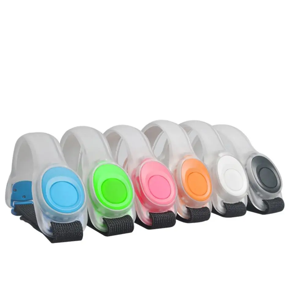 

Fashion Plastic PVC LED Light Up Armband Adjustable Wearable Running Arm Belt Luminous Bracelet Outdoor Sports Night