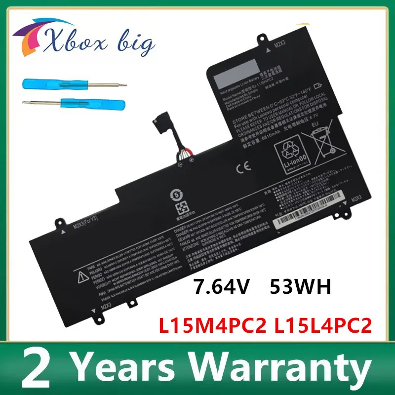 

New L15M4PC2 L15L4PC2 Laptop Battery For Lenovo 5B10K90778,5B10K90802 6960mAh YOGA 710-14ISK 710-14IKB 710-15ISK 710-15IKB