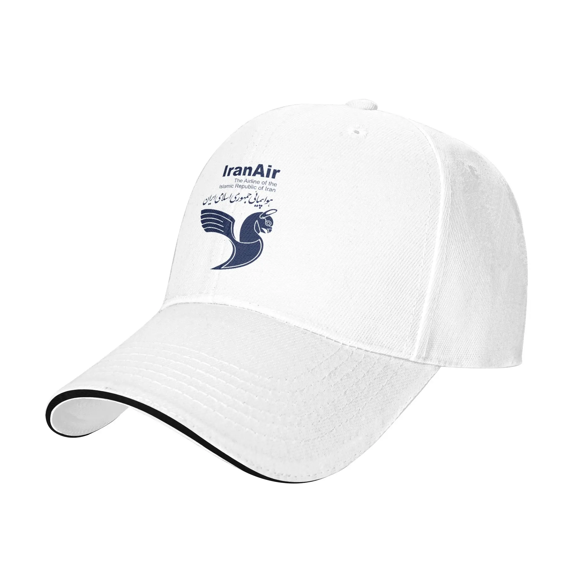 Iran Air The Airline Of The Islamic Republic Of Iran Tehran Persian Baseball Cap Men Trucker Hat Summer Sunscreen Snapback Cap
