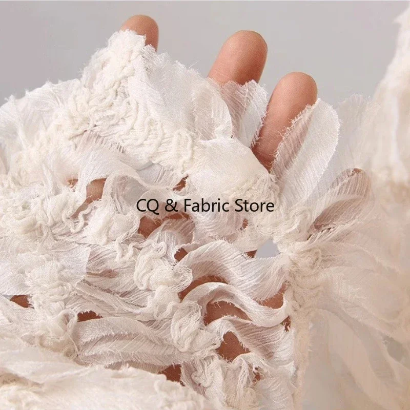 

Модельерская ткань для вышитого украшения, вышитое платье, уникальный тканевый материал для одежды