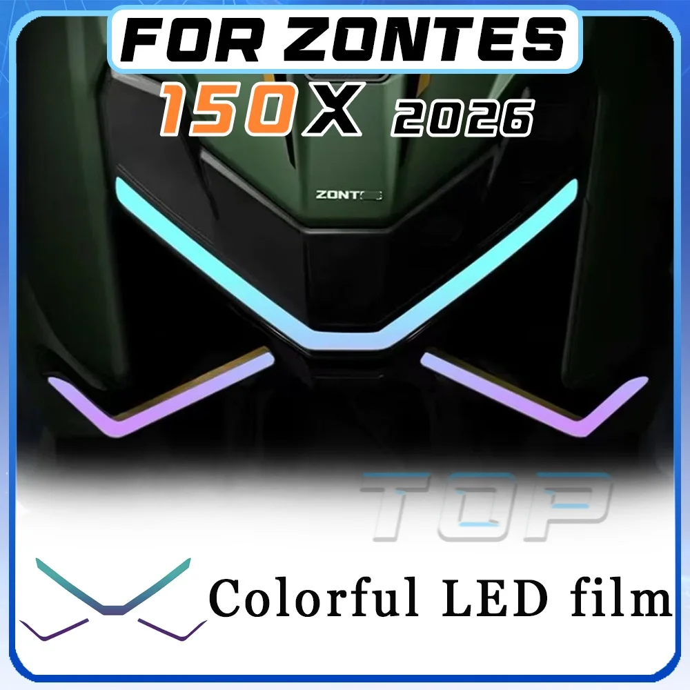 For 2026 ZONTES 150X colorful backlight film 150 x 150X x 150 is waterproof and scratch-resistant