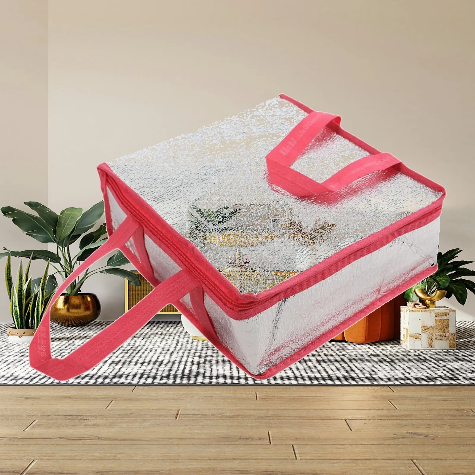 Pizza Delivery Bag Insulated Carry Hot Cold Pizza Carrier Food Warmer Bag for Commercial Cookouts Restaurant Motorcycle Catering