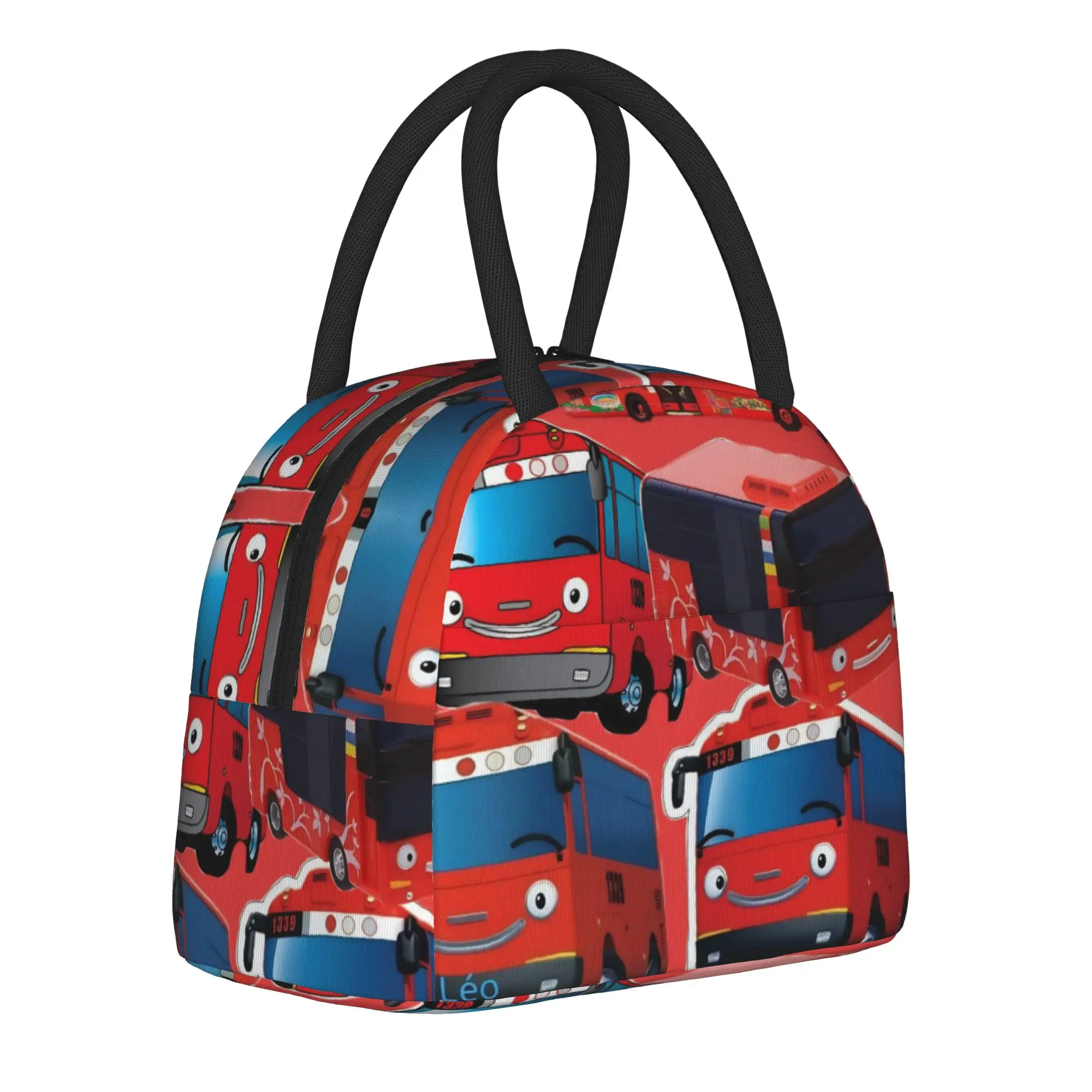 Insulated Lunch Bags Tayo The Little Bus  Merch  Storage Food Box Ins Style Cooler Thermal Bento Box For Office