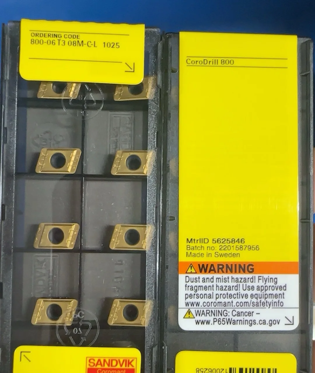 

CNC blade 800-06T308M-I-G 1025