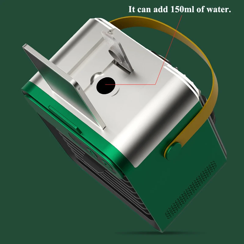 Мини-вентилятор-кулер для офиса, USB, портативный, 3-скоростной, для личного пространства, водяное охлаждение для дома