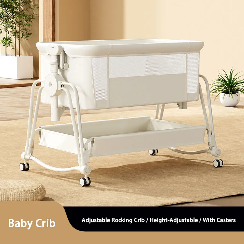 

Детская кроватка: удобная, регулируемая по высоте, складная, трансформируемая в качалку / с регулировкой высоты / на колесиках