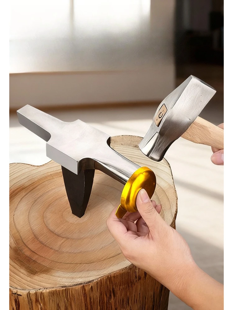 Multi-Shape Anvil Set for Gold Silver Jewelry DIY Forging  Disc Horn T Square Flat Forming Goldsmith Tool