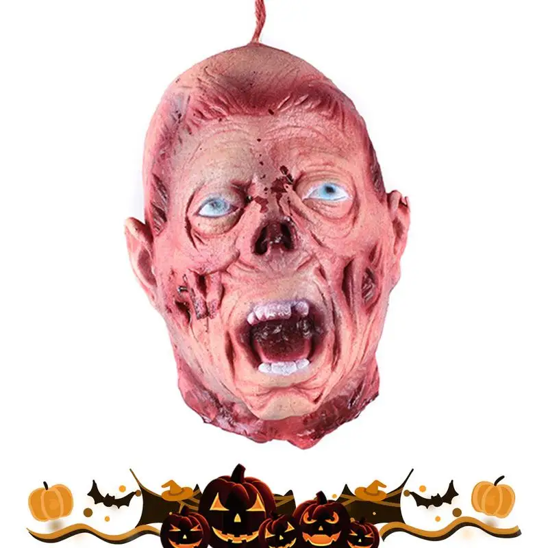 Severed Head Halloween Prop Halloween Prank Toy Severed Head Prank Toys For Haunting Houses Decor Realistic For Bar Haunted