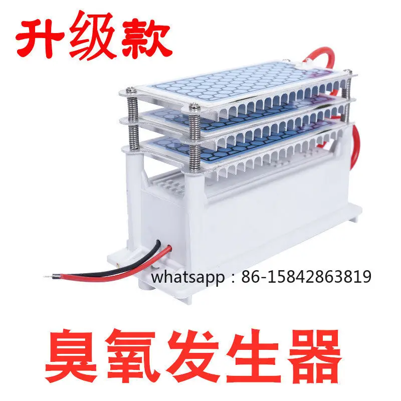 220V/110V Ozone Generator Sterilization Disinfection Odor Removal Formaldehyde Air Purifier Household Farm 10G