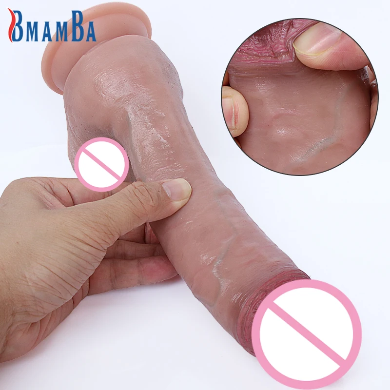 Skin Big Dildo with Strapon Dildos for Women Sex Toys Adults 18 Consolador Para Mujer Penis Realistic Dick Woman Erotic Sextoy