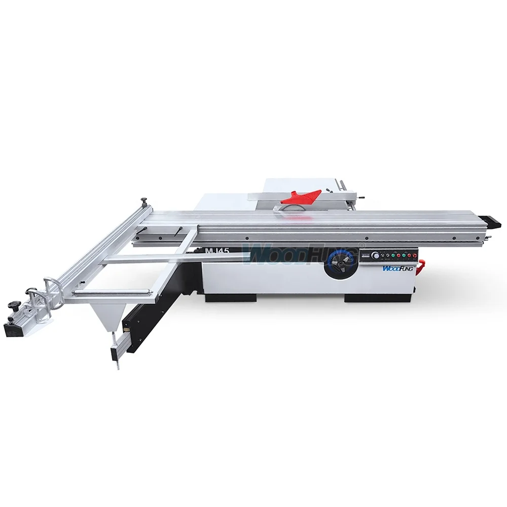 MJ45 Folding Portable Small Mini Sliding Table Saw 45 Degree Double Blade Panel Saw