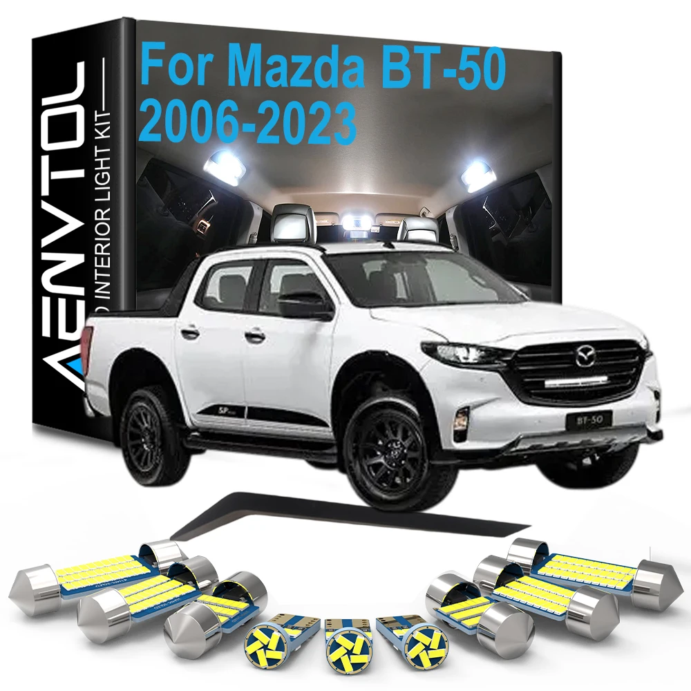 Canbus LED Interior Light Kit For Mazda BT-50 BT50 2006- 2016 2017 2018 2019 2020 2021 2022 2023 Car Led Bulbs Accessories