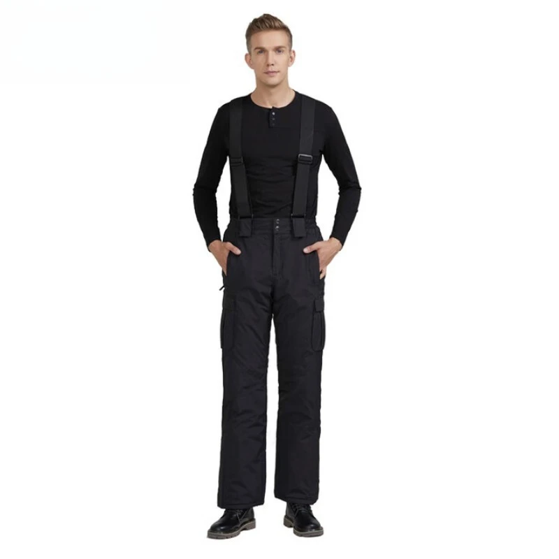 P603 cold-proof overalls wear-resistant and water-splashing new Xueli winter thermal pants
