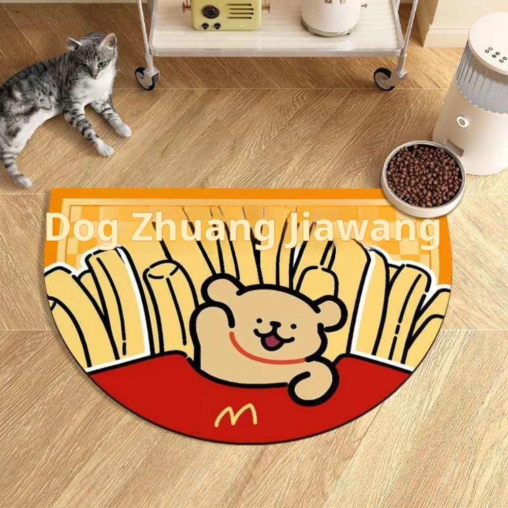 

VIKAMA Pet Food Mat Dog Food Mats for Floors Wear-resistant Waterproof Cat Mat Dirt Repellent Manageability Dog Bowl Mat Dog Fee