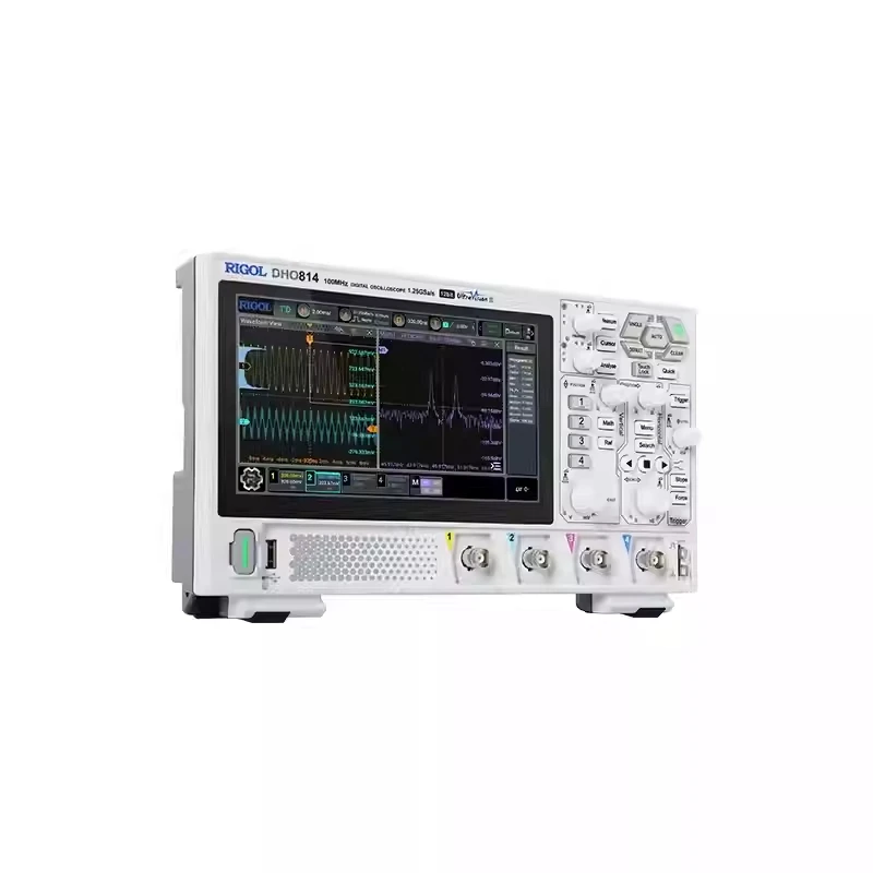 

Digital Oscilloscope DHO802 70MHz, 2 12 Bit 1.25GSa/Sec 25MPts Depth Convenient 1,000,000 Wfms/s HD Touch Screen