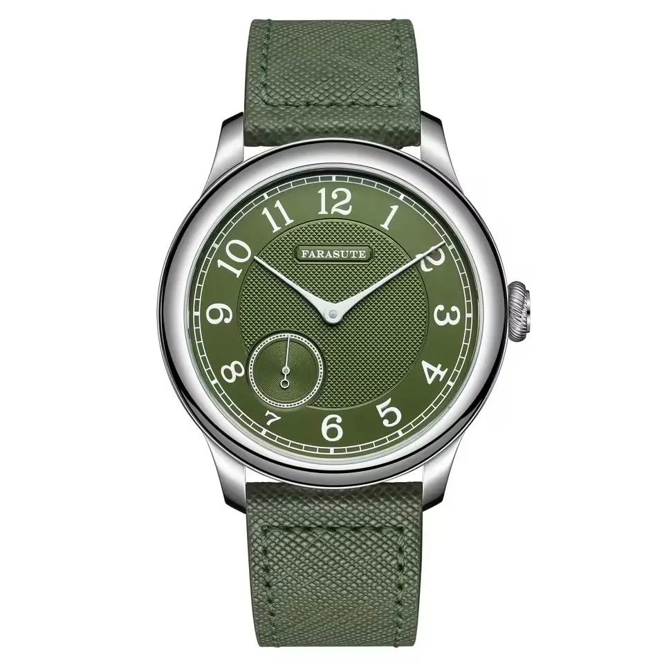 FARASUTE Men Automatic Watch Luxury 40mm Mechanical Wristwatch Sapphire Mirror Small Second Dial ST17