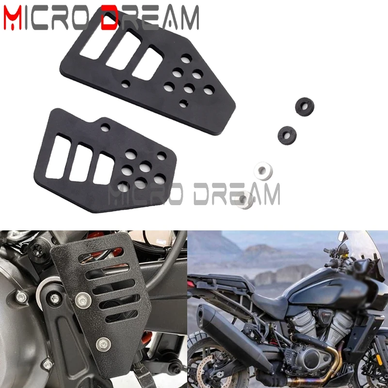 1Pair Motorcycle Billet Heel Guard For Harley Pan America 1250 RA1250 RA1250S RA 1250 S PANAMERICA 21-24 Heel Protector Cover