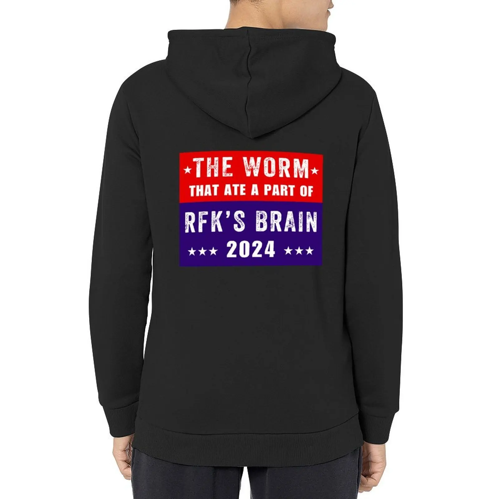 

The Worm That Ate A Part Of RFK’s Brain 2024 Hoodie mens clothing men's clothing autumn jacket men hoodies and sweatshirts new