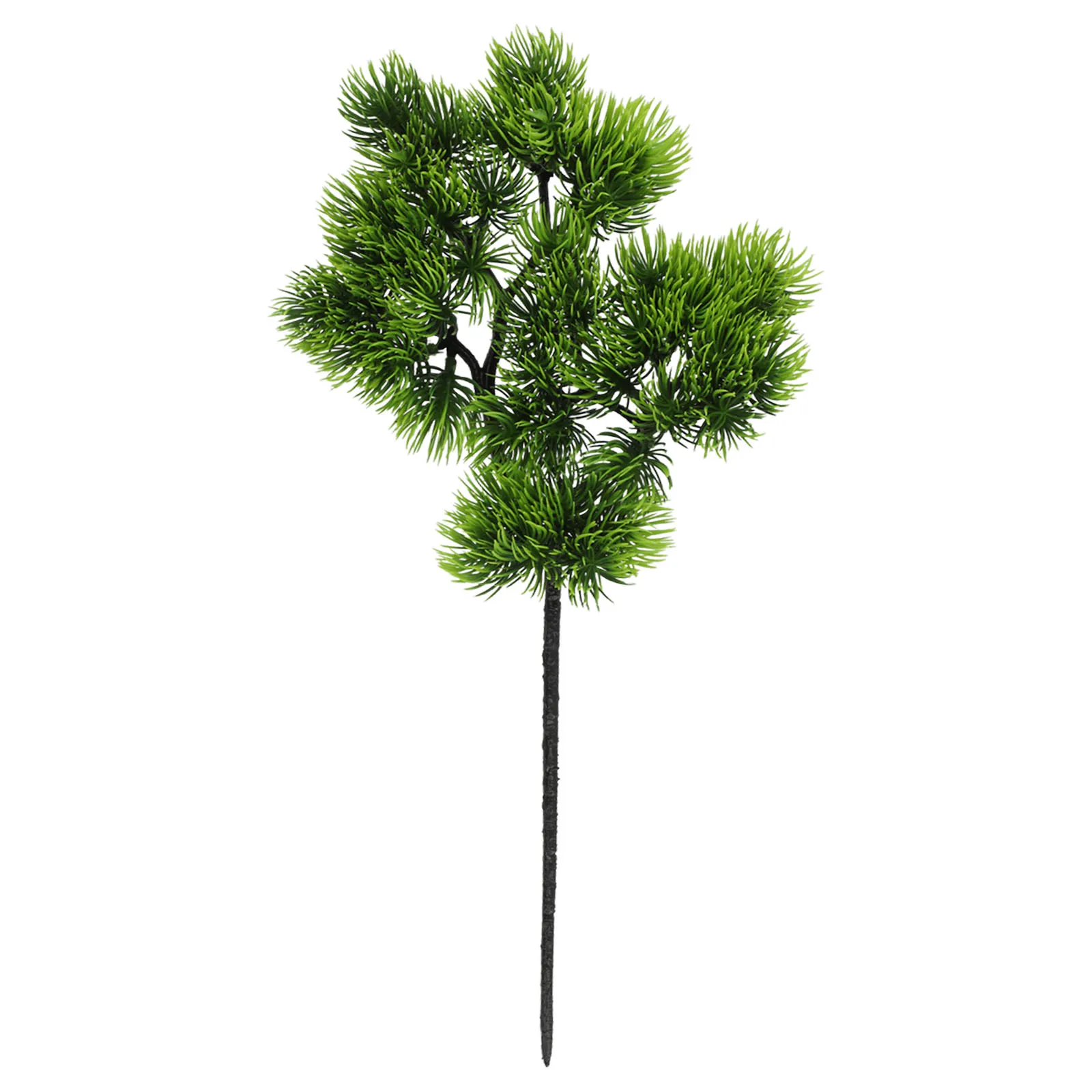 42cm Artificial Plant Pine Fake Plants Big Pine Green Branch Welcoming Pine Bonsai For Home Office Desktop Decorative