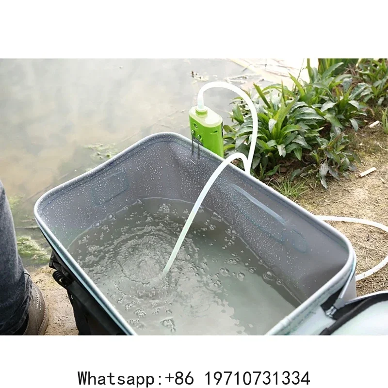 

3 in 1 Automatic Water Pump Oxygen Pump Outdoor Fishing Oxygenation Air Pump USB Charging Intelligent Induction