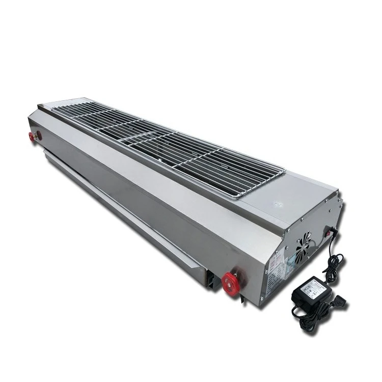 

Smokeless, gas, liquefied, gas, barbecue grill, commercial stall