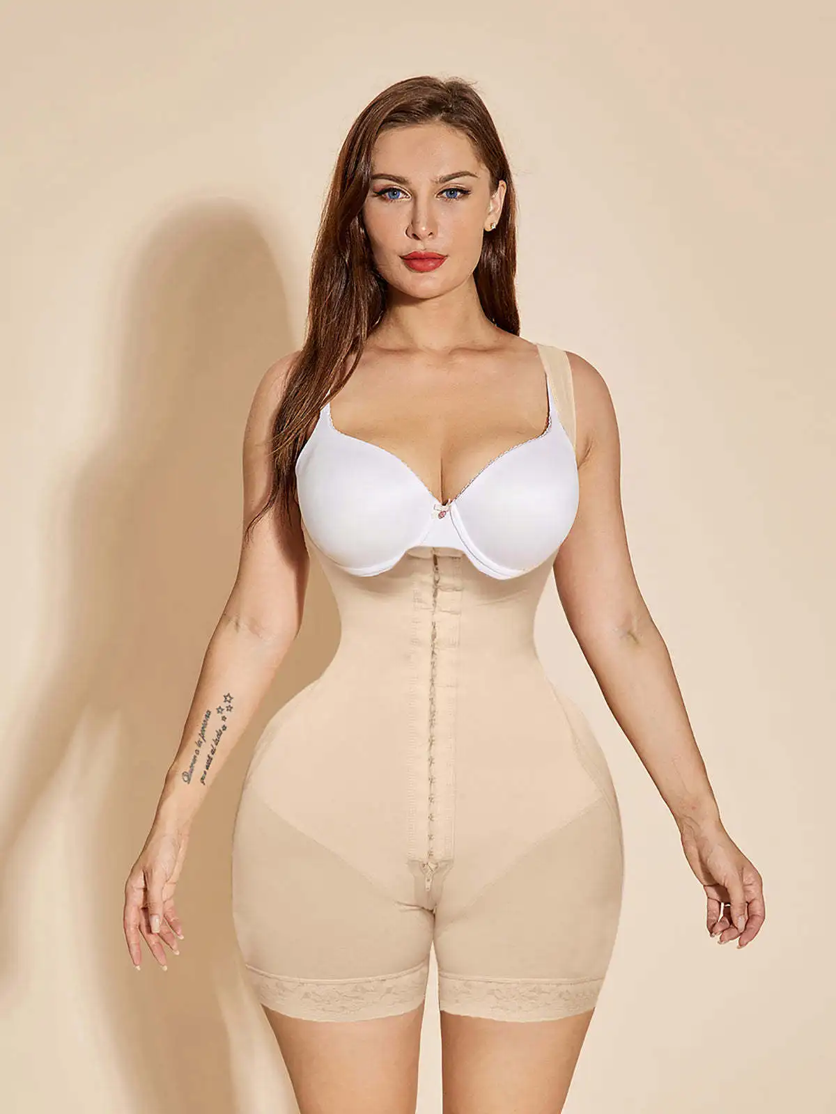 Women's BBL Faja Tummy Control Body Shaper High Compression Post Surgery Shapewear Colombian Girdle Waist Trainer Butt Lifter