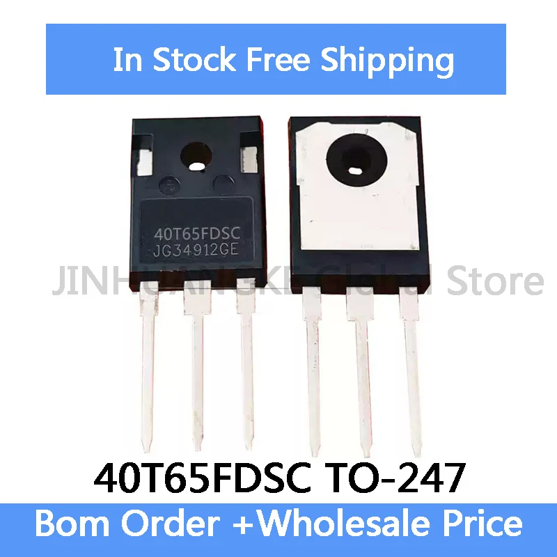 5-20Pcs 40T65FDSC TO-247 IGBT 40T65 650V 40A Original In Stock IC Wholesale