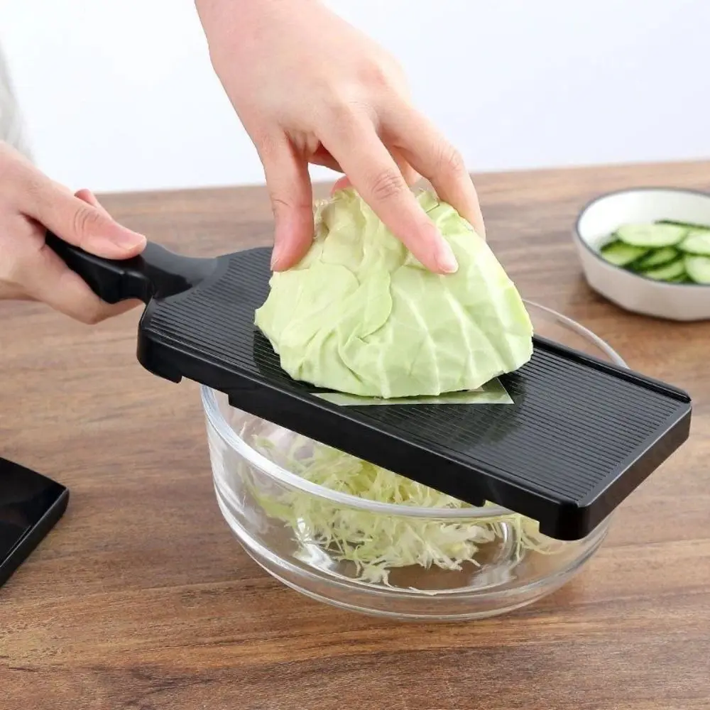 Hand Cutter Stainless Steel Cabbage Grater Manual Multifunctional Vegetable Shredder Plastic Handle Kitchen